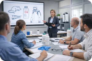 Was braucht man für eine Ausbildung nach TRGS 523 und TRGS 540?
